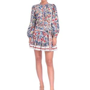 Colorful Floral Long Sleeve Love the Label Top